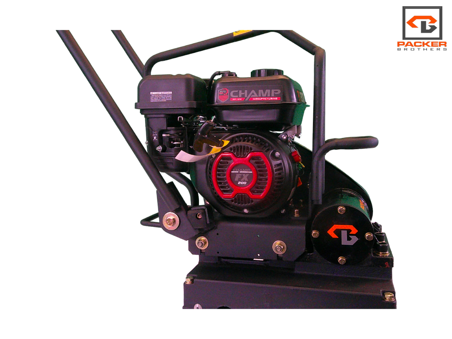 Packer Brothers Roller Plate Compactor Tamper 4 Packer Brick Rubber