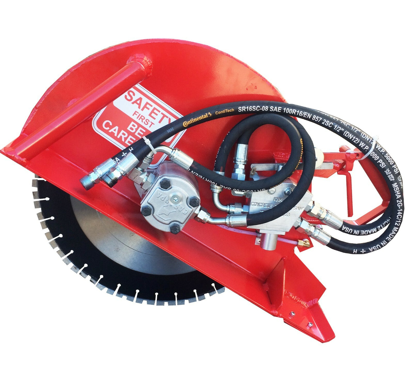 30" Hydraulic Concrete Cutting Saw