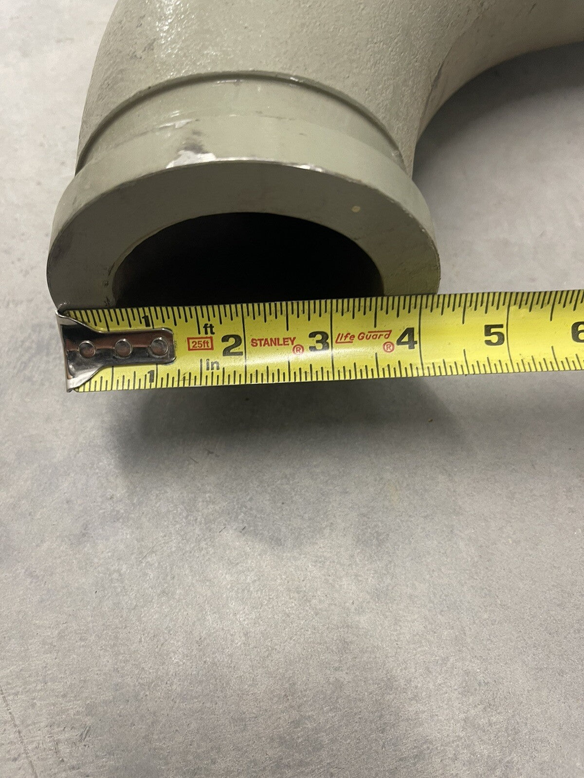 New Concrete Pump 5" HD Cast Steel to 3" HD Reducing Elbow 1450 Psi