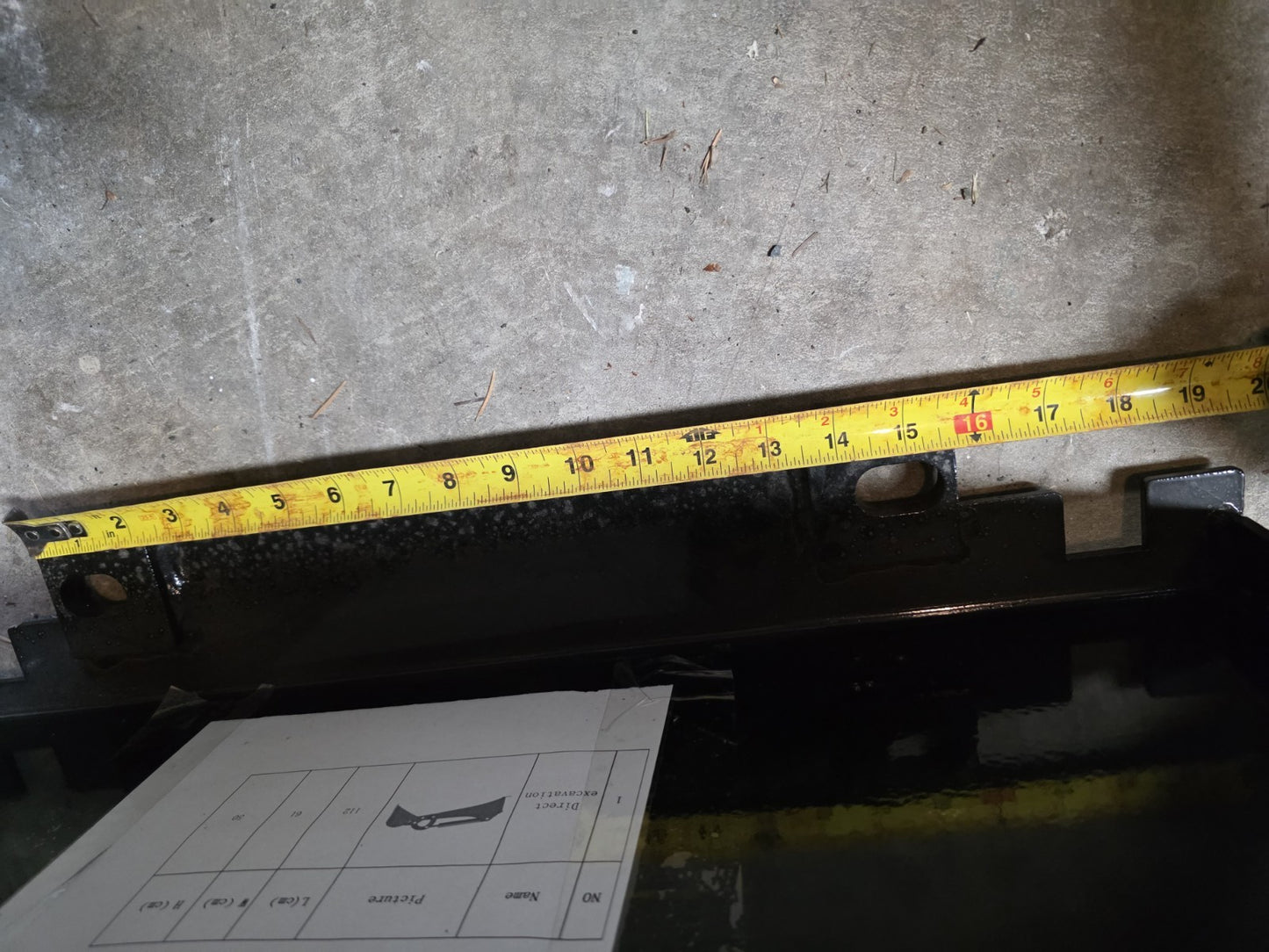 BRAND NEW Backhoe Arm Digging Hydraulic Mini Skid Steer Attachment 12" Bucket