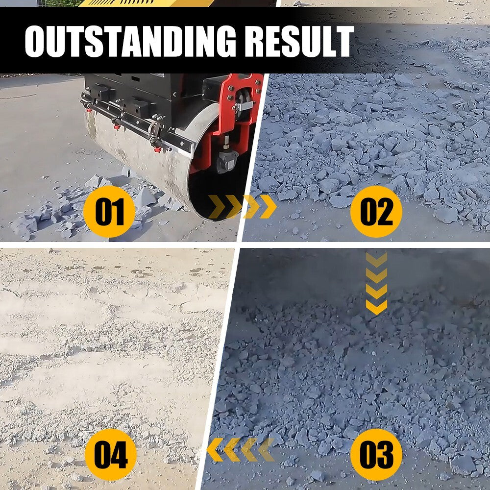 Vibration Powerful Walk behind Roller Free Delivery Compactor