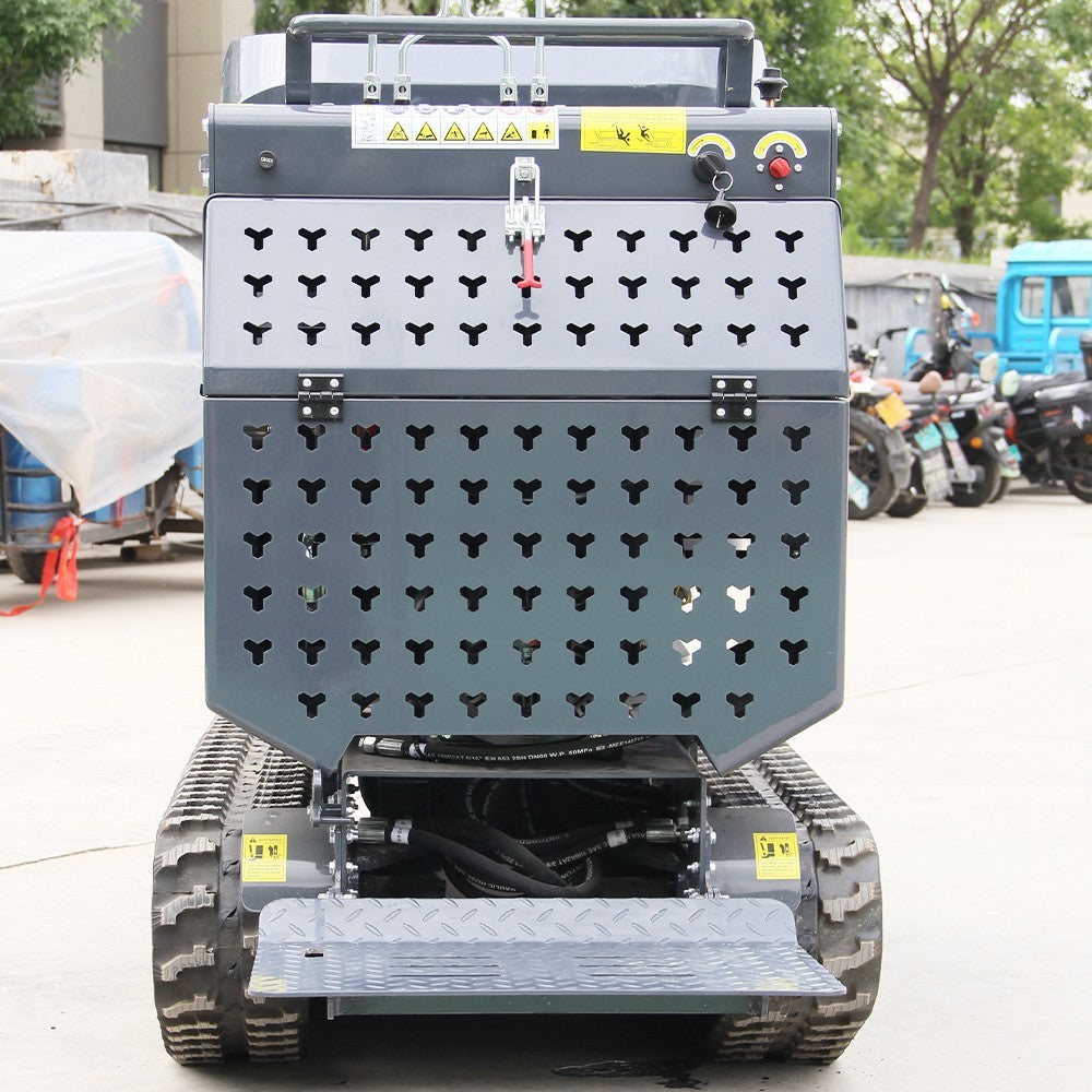 Free Ship 13.5HP BS Crawler Mini Concrete Dump Truck Gasoline Orchard Concrete