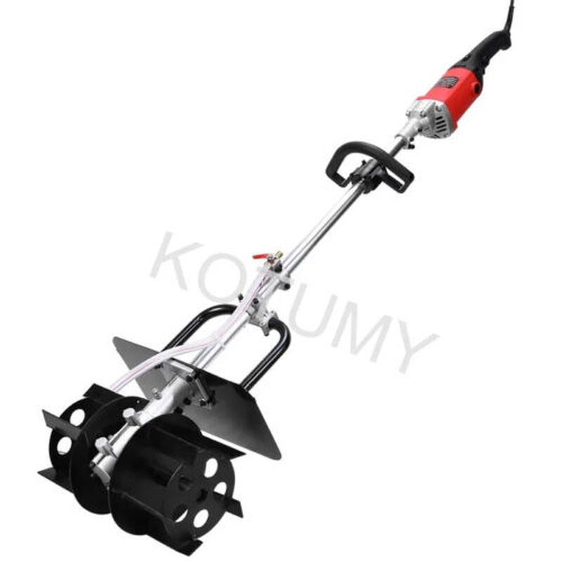 Mortar Cement Mixer Concrete Site with a Small Mixer Putty Powder Mixing Grey