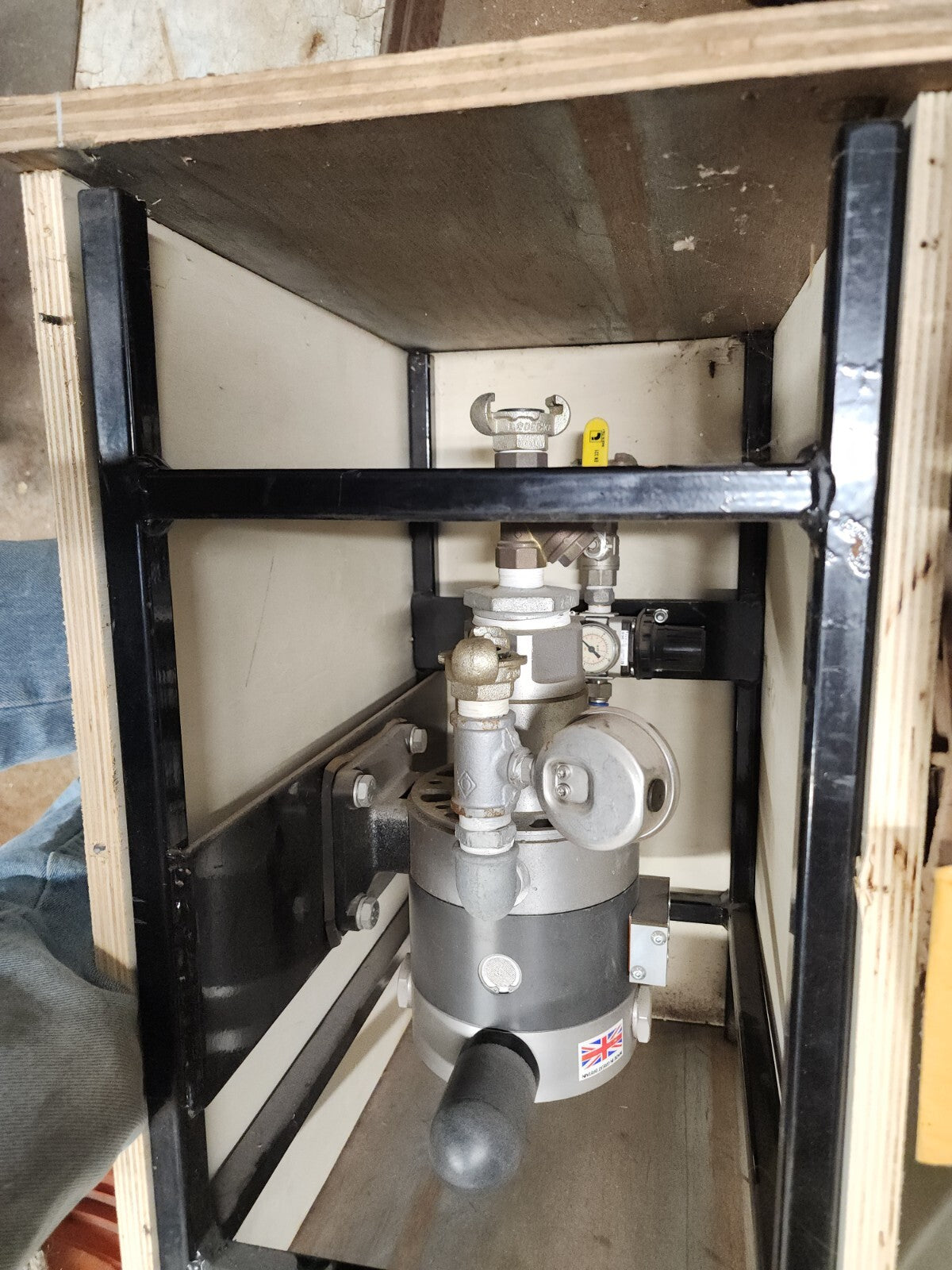 Gunite Shotcrete Compresor Water Pump