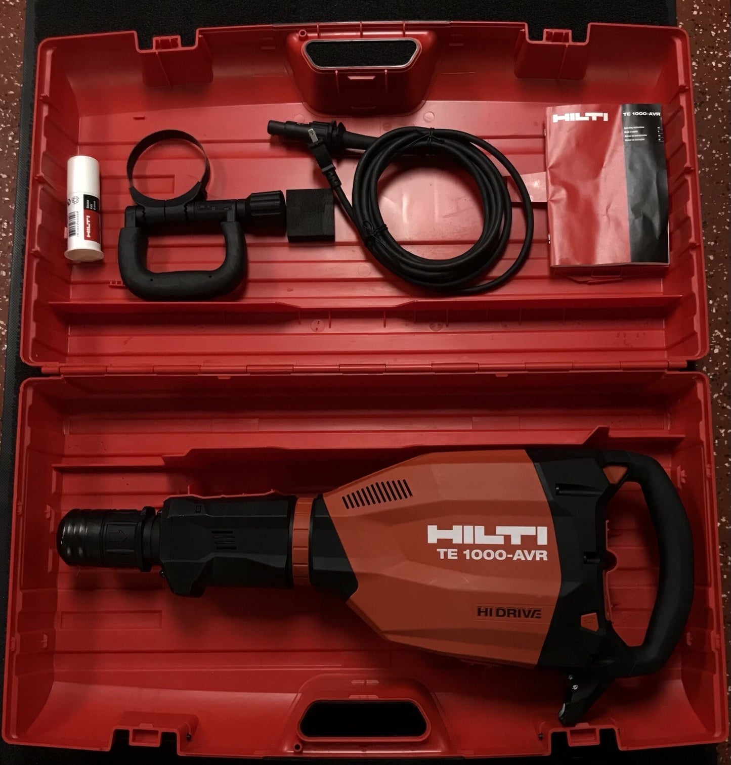 Hilti 120V Corded Demolition Hammer W/ Standard Side Handle (TE 1000-AVR)
