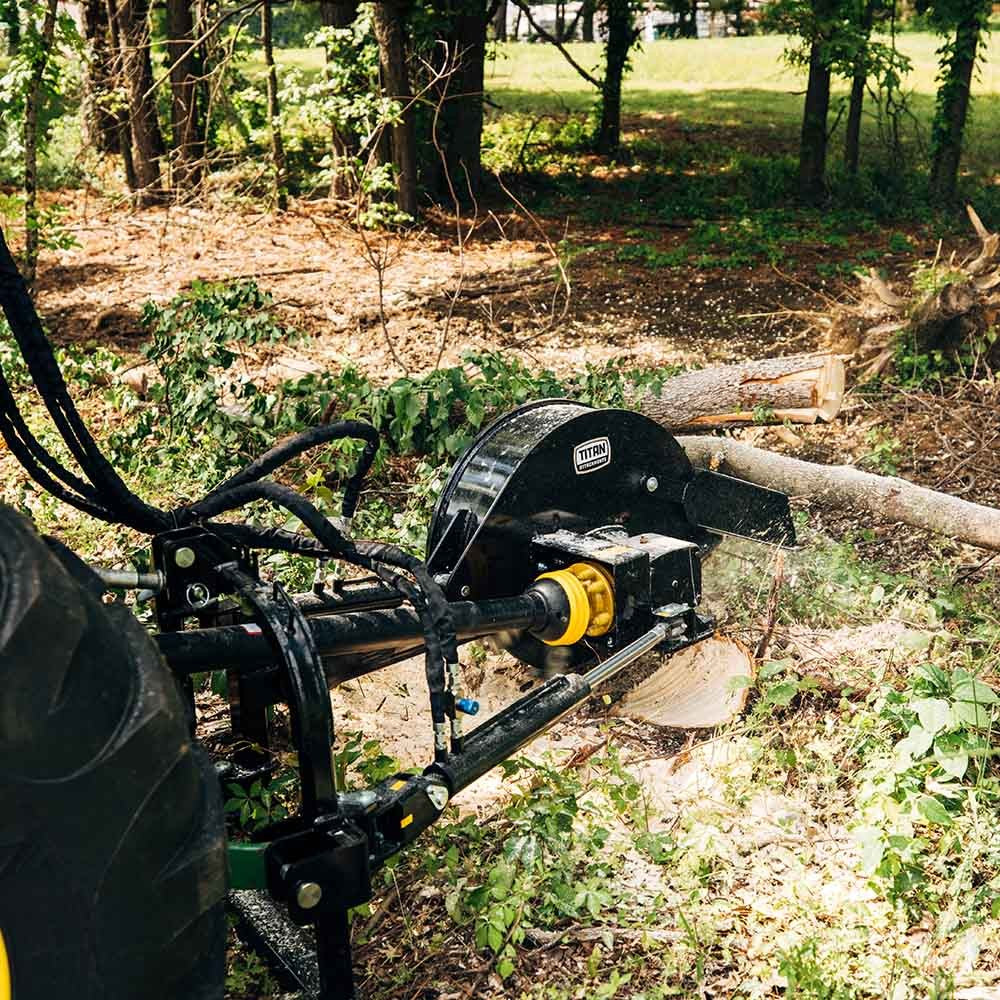 Titan Attachments 3 Point Pro Series Pto-Driven Stump Grinder, Stump Grinder