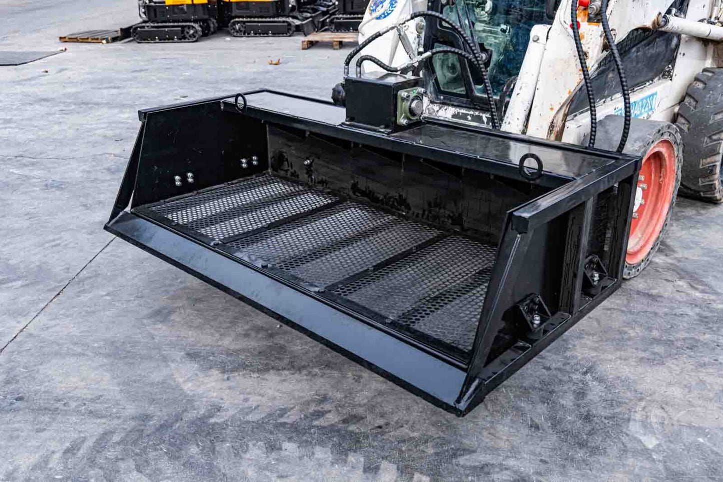 Vibration Funnel Sand Bucket Large Sliding Accessory Attachment