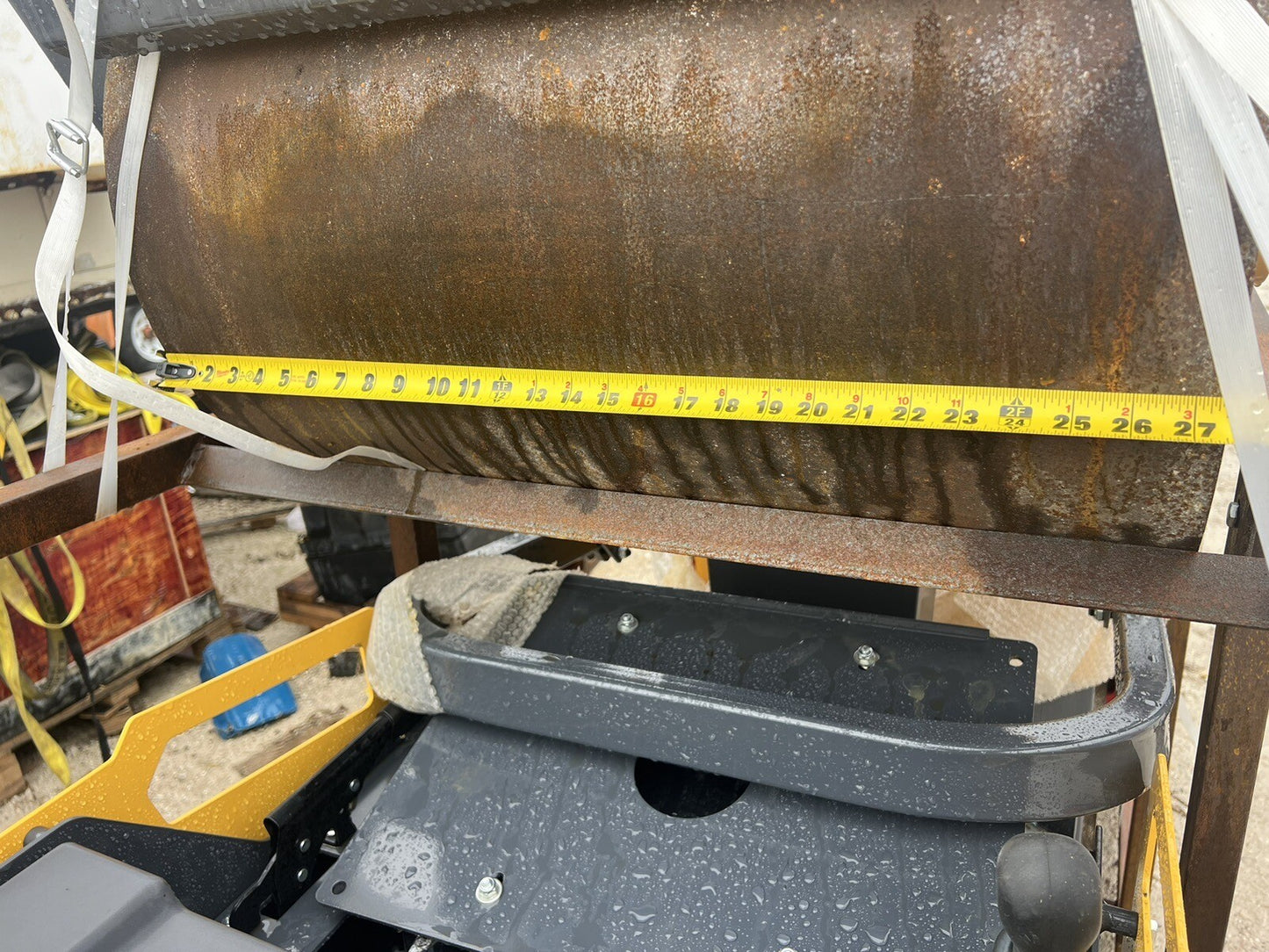 Trainer TR850 Vibratory Roller Ride on Compactor Asphalt Smooth Drum 13 Hp Gas