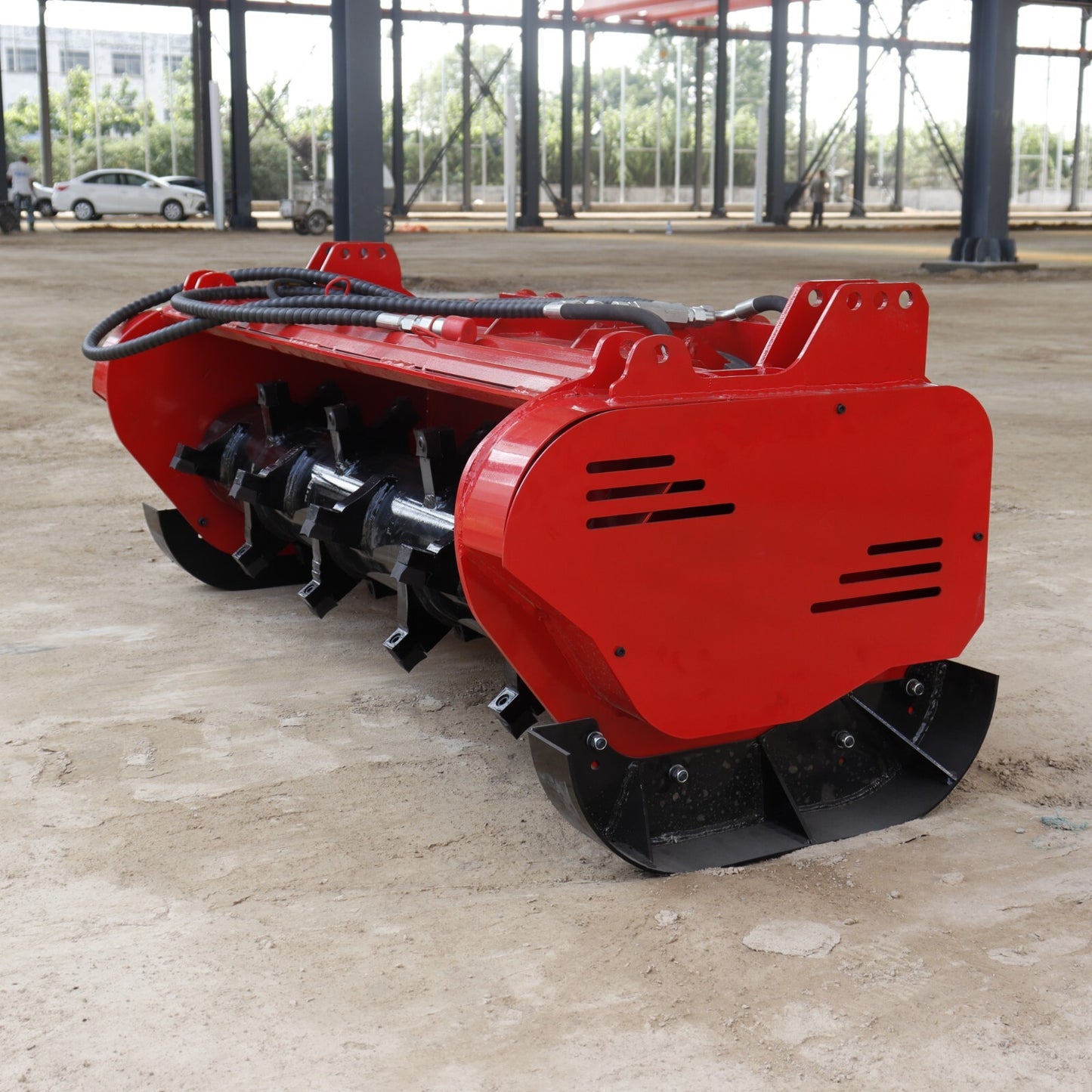 60Inch Skid Steer Loader Forestry Mulcher Wood Chipper Attachment for Bobcat