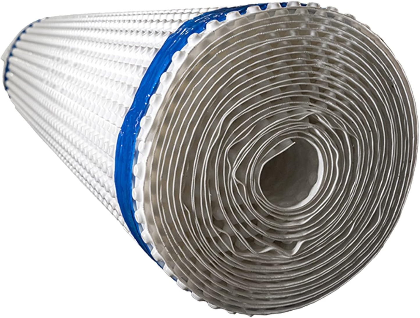 Whitecap Dimple Drainage Matting, 4' X 50' - Improves Water Movement and Drainage - Waterproof Moisture Barrier Foundation Wrap and Floor Underlayment - Vapor Barrier Waterproof Membrane