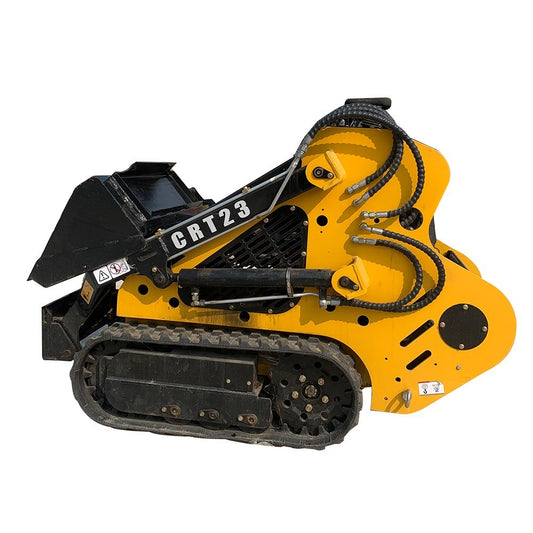 AGT Mini Skid Steer Track Loader 27 HP 2 Cylinder Rato Engine Stand on Crawler
