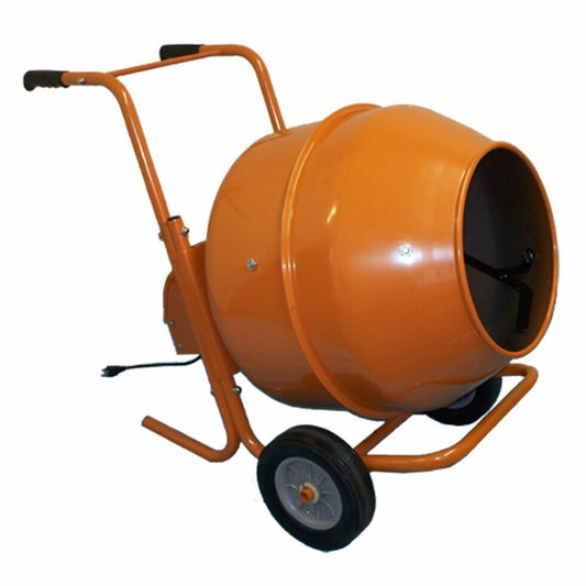 5 Cubic Feet Wheel Barrow Portable Cement Concrete Mixer