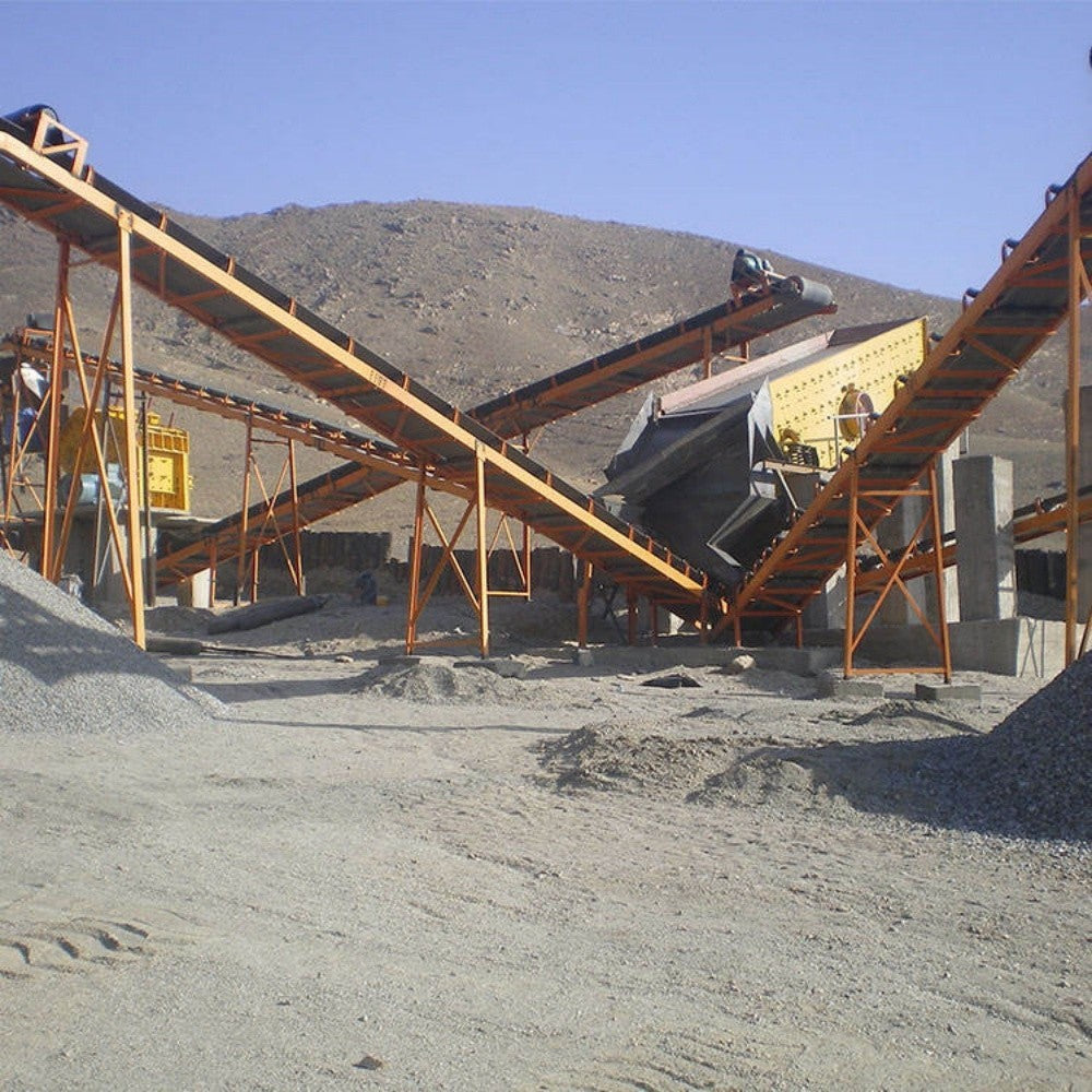 Jaw Broken Concrete Block Construction Waste Jaw Crusher