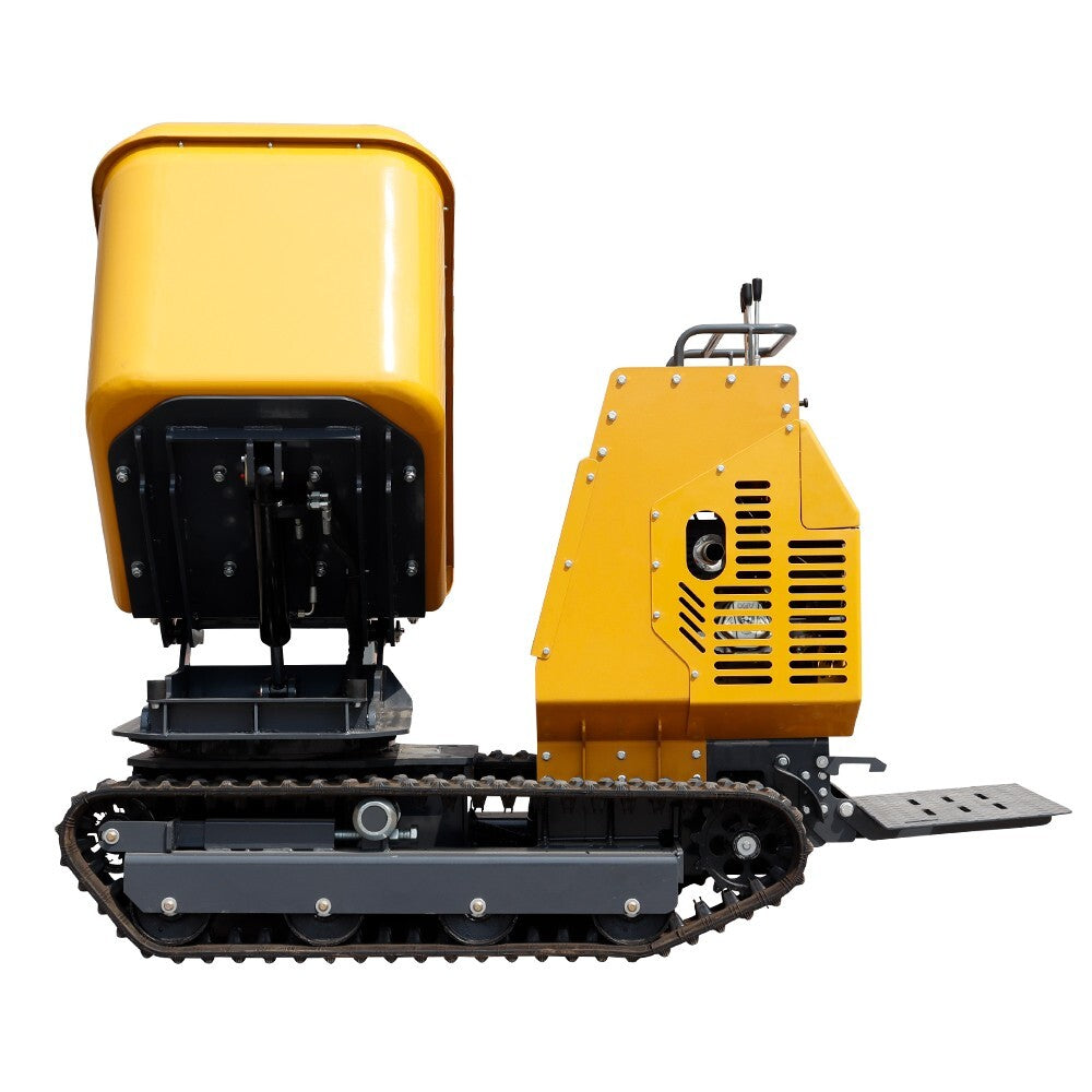 BID for Tracked Hydraulic Mini Dumper 13.5HP Gas EPA Truck for Construction