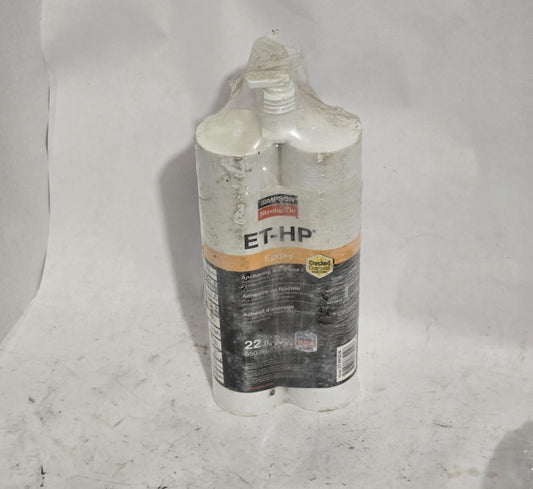 Simpson ET-HP Strong Tie Concrete Masonry Anchoring Adhesive Epoxy 22 Fl Oz