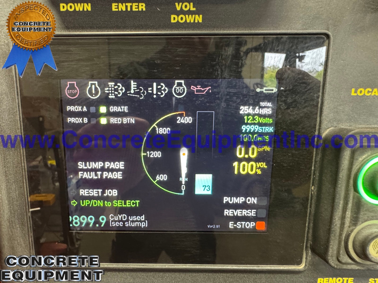 REED A30HP Demo Concrete Pump 2024 / 250 Hours! Schwing Putzmeister Type