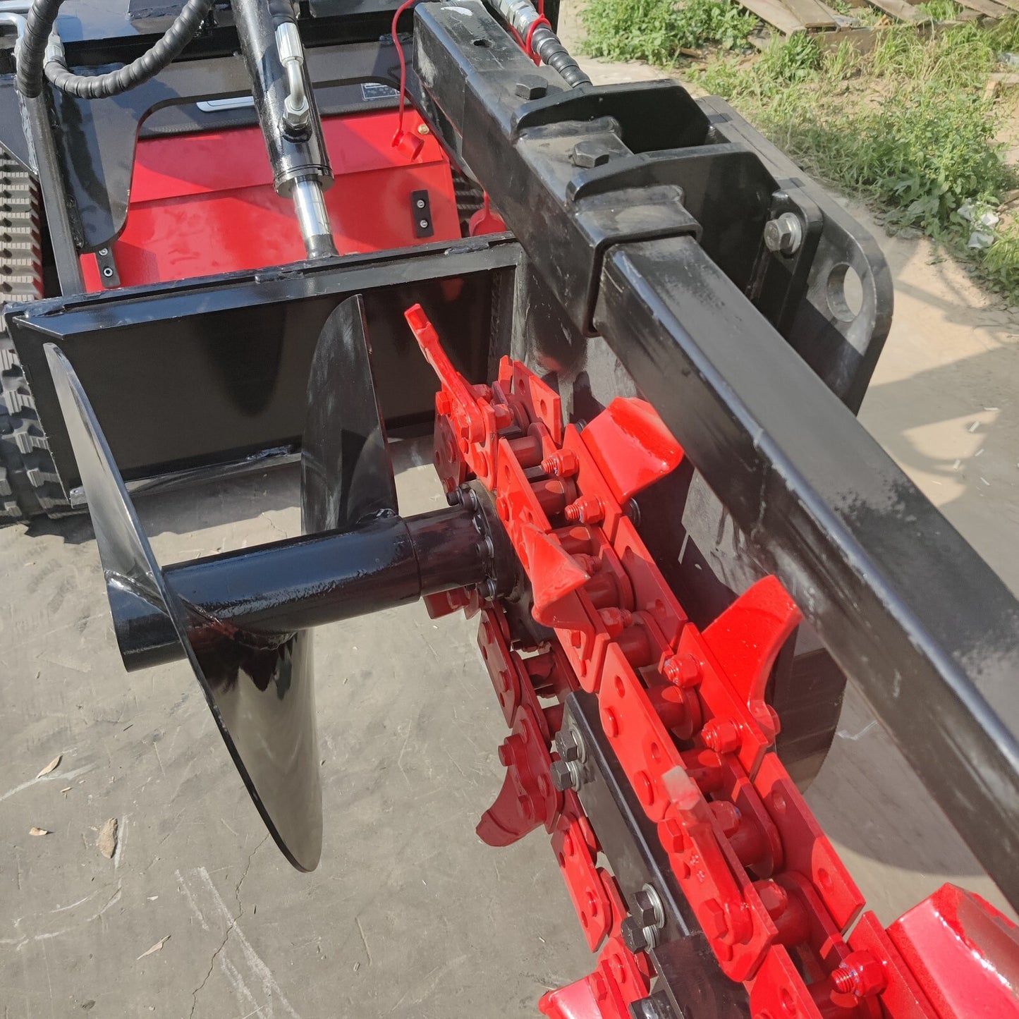 TYPHON Skid Steer Loader Trencher Attachment Loader Trencher FREE DELIVERY