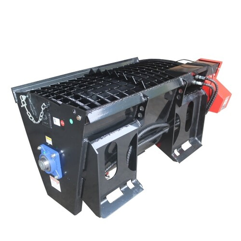 280Lt Volume Skid Steer Attachments Concrete Mixer Bucket