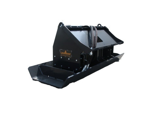 72" Vibratory Soil Dirt Gravel Plate Compactor Tamper Skid Steer Attachment