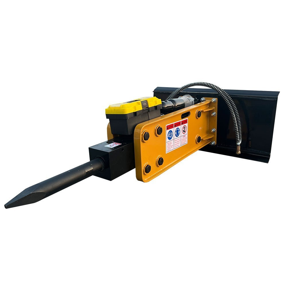 Skid Steer 750 Hydraulic Hammer Concrete Breaker Drilling Tools 3" Chisel Diam