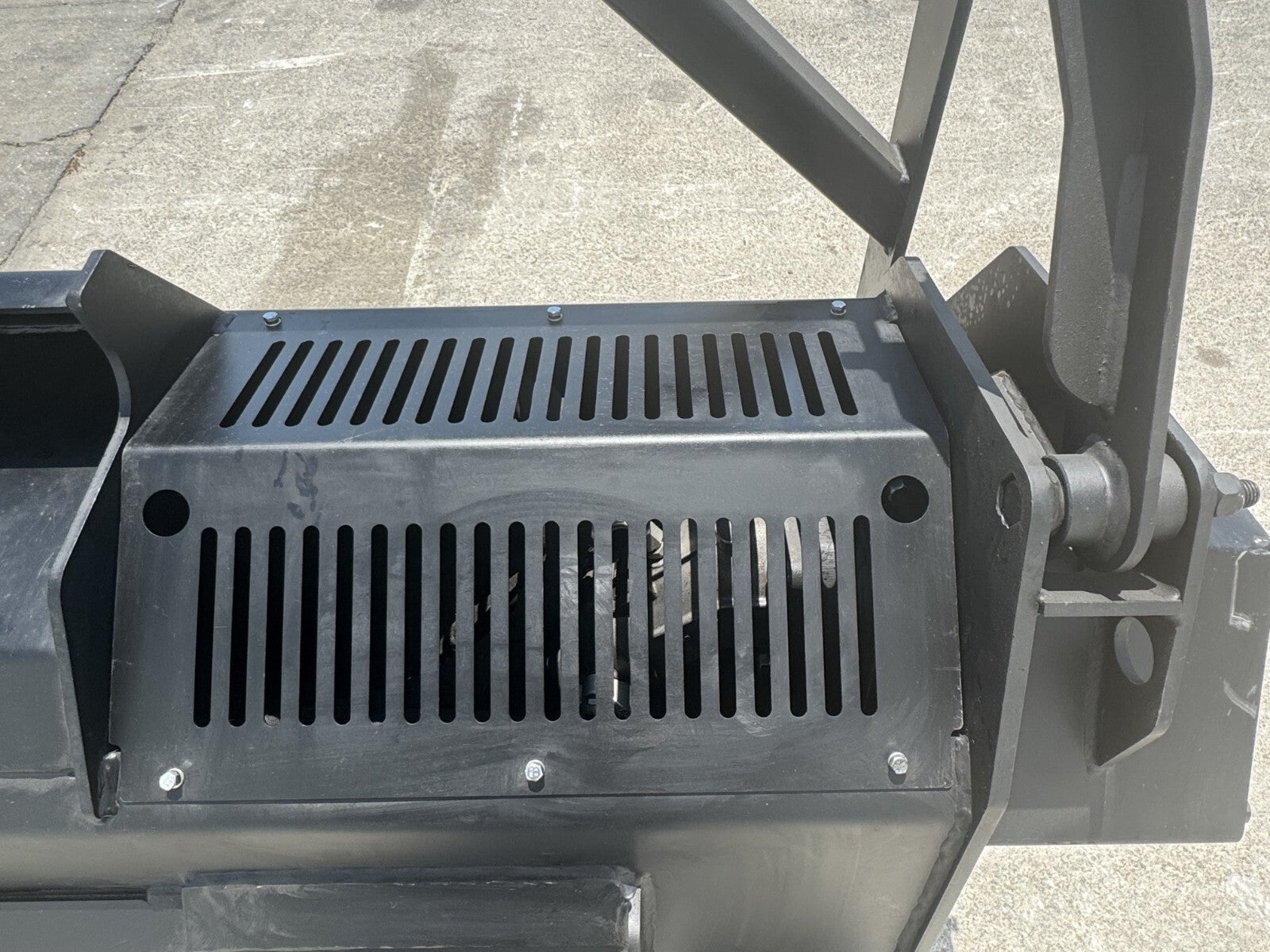 Skid Steer Forestry Drum Mulcher Cutter Attachment HEAVY DUTY 48 Solid Carbide