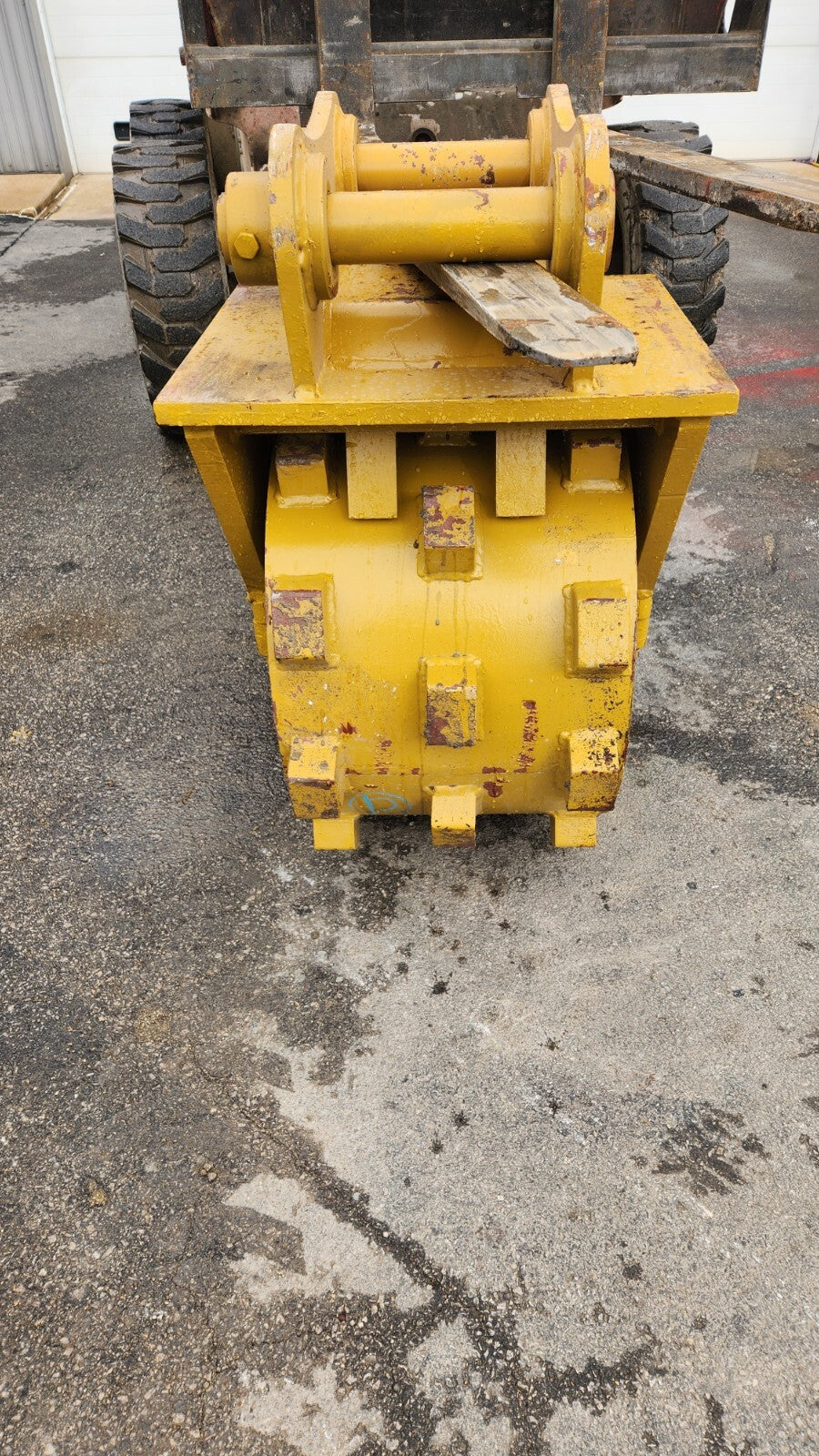 65Mm CAT 312 Excavator Compactor Wheel Trencher Roller Sheeps Foot Compaction