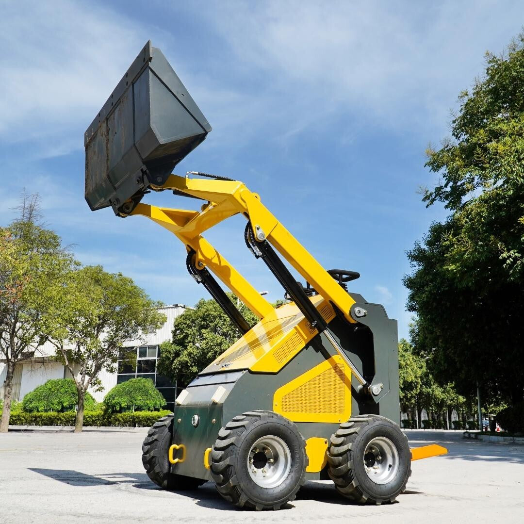 FREE SHIPPING Mini Skid Steer Wheel Loader 23.5 Hp Gas, Briggs & Stratton Eng