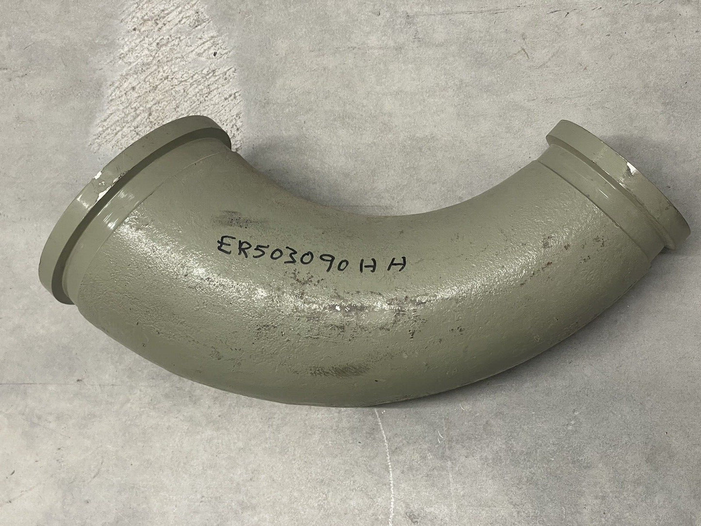 New Concrete Pump 5" HD Cast Steel to 3" HD Reducing Elbow 1450 Psi