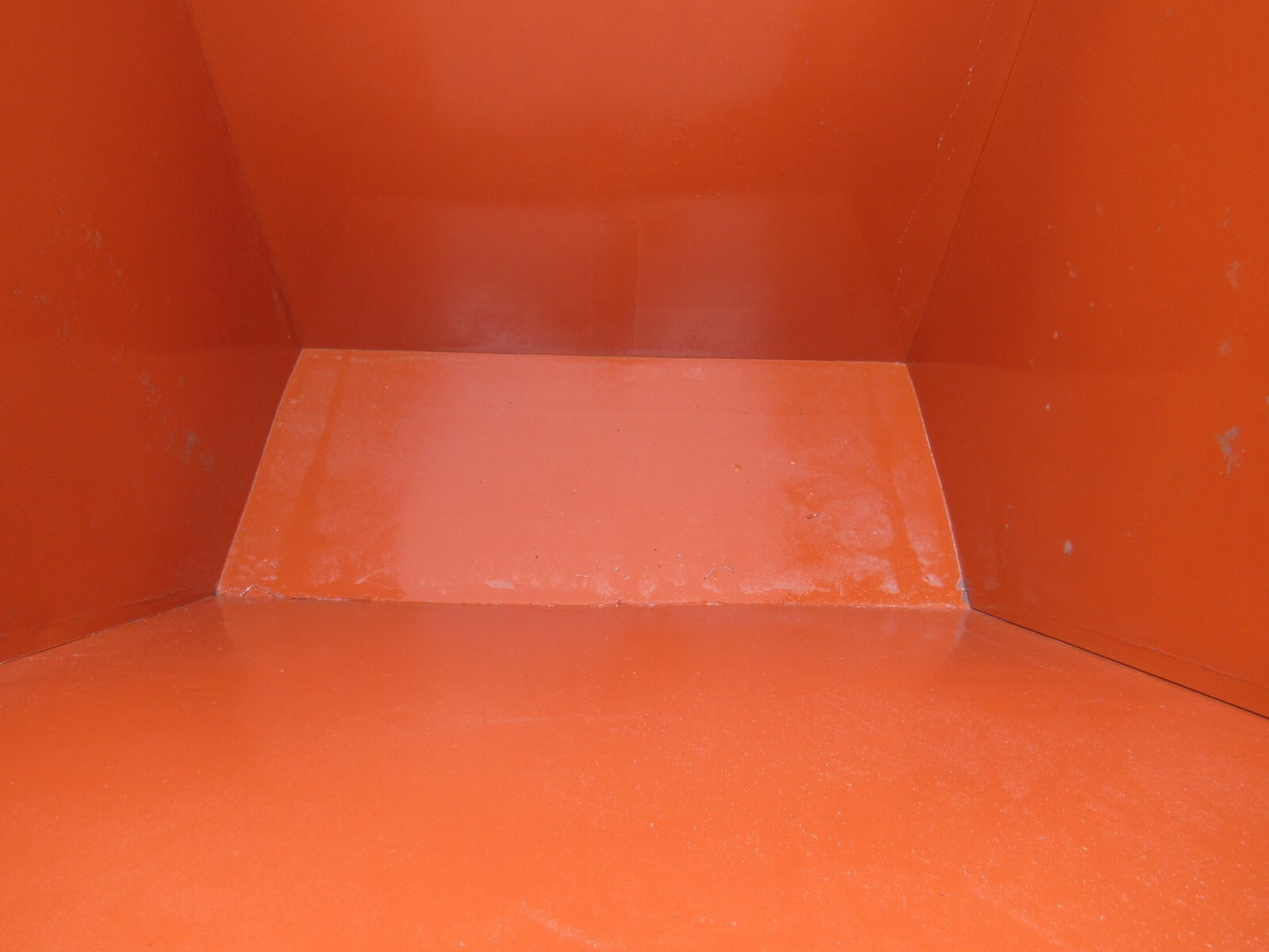 2 Cubic Yard Self Dumping Trash Hopper Dumpster Fits Fork Lift Pallet Forks