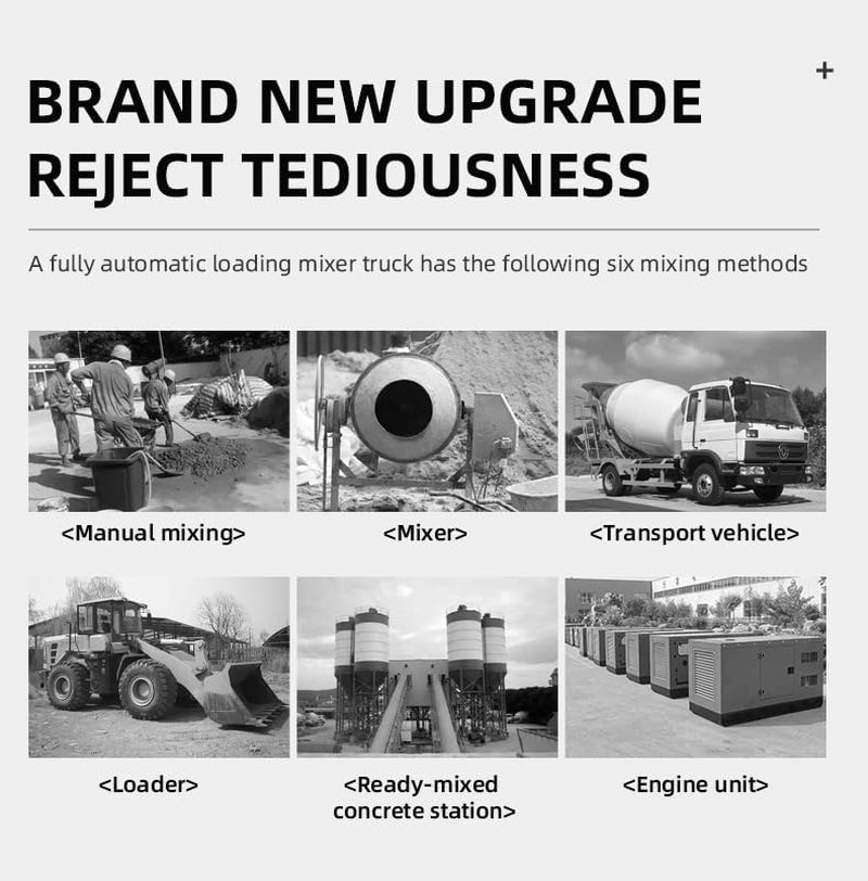Compact Self Loading Concrete Mixer Truck – Mobile 4X4 Cement Mixer with Front Loading Bucket, Hydraulic Mixing Drum & Easy One-Person Operation for On-Site Construction Projects