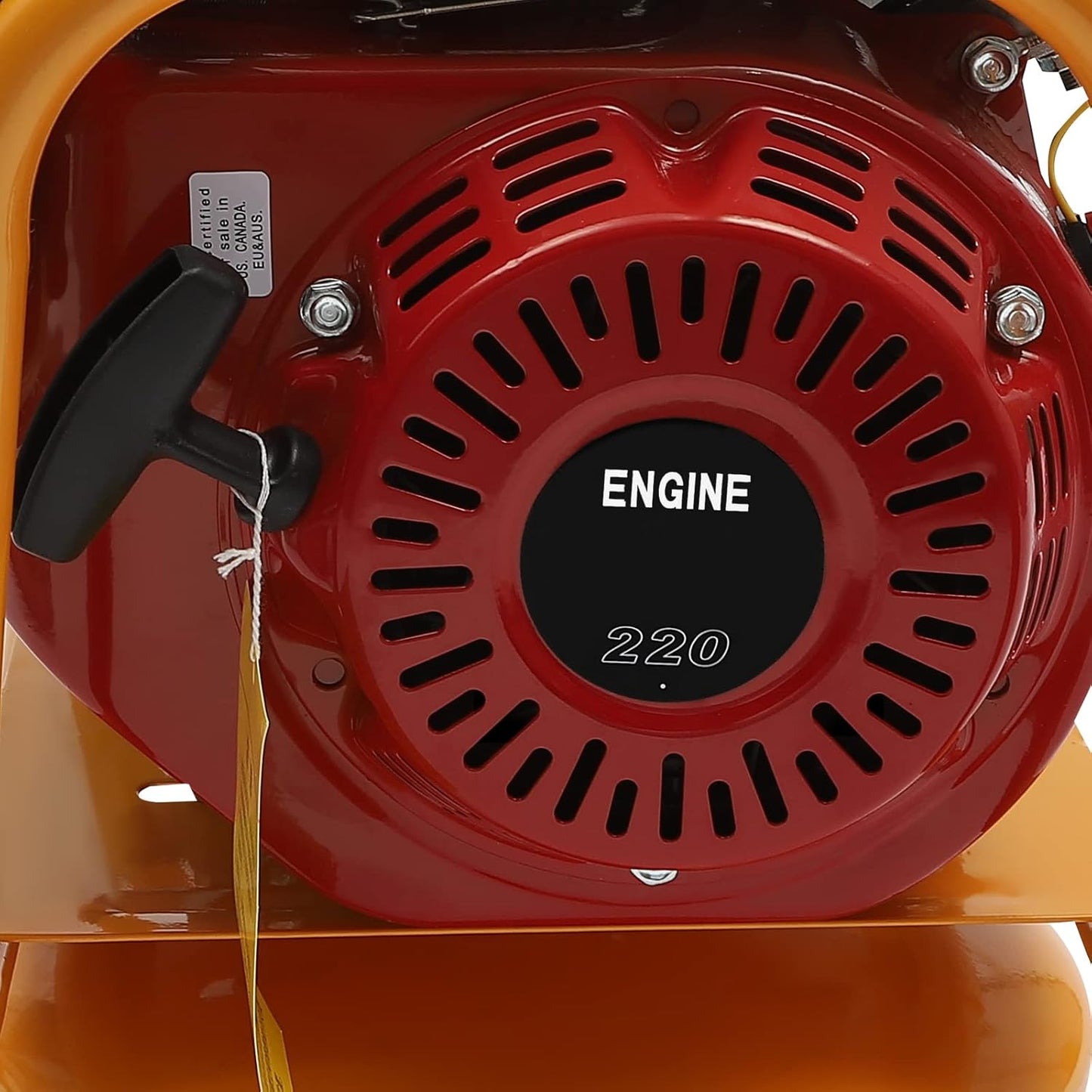 Concrete Vibrator, 7.5HP 4 Stroke Gas Powered Concrete Vibrating Tool 3600R/Min Cordless Cement Mixer with 19.69Ft Shaft Rod for Highways Bridges Housing Construction