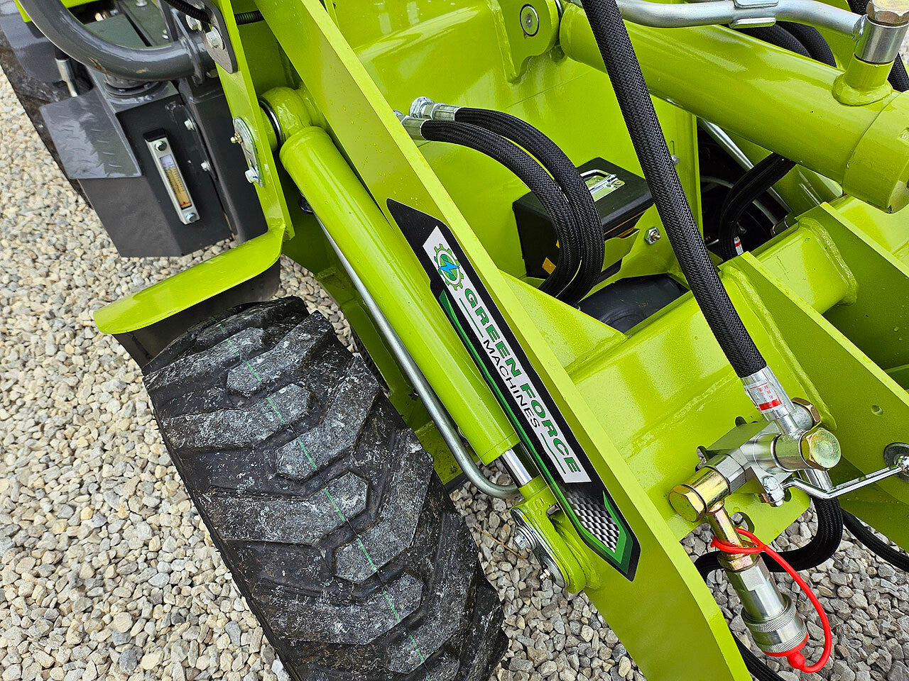 2025 Greenforce Machines EV880L Electric Wheel Loader Bobcat Skid Steer 880Lbs
