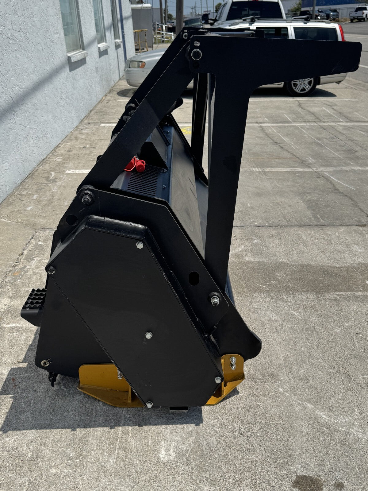 Skid Steer Forestry Drum Mulcher Cutter Attachment HEAVY DUTY 48 Solid Carbide