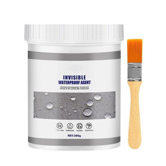Upgrade Invisible Waterproof Agent, 2026 New 300G Super Strong Invisile Waterproof Anti-Leakage Agent, Transparent Watertight Insulating Sealant for Home Bathroom Roof