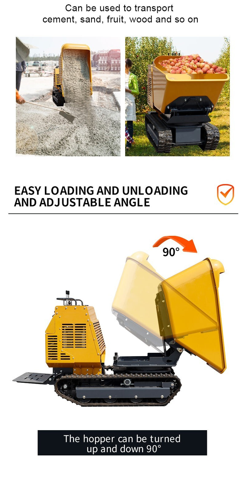 2025 Rotation Dump Truck 13.5HP RATO Single Cylinder Engine with EAP Certifiate