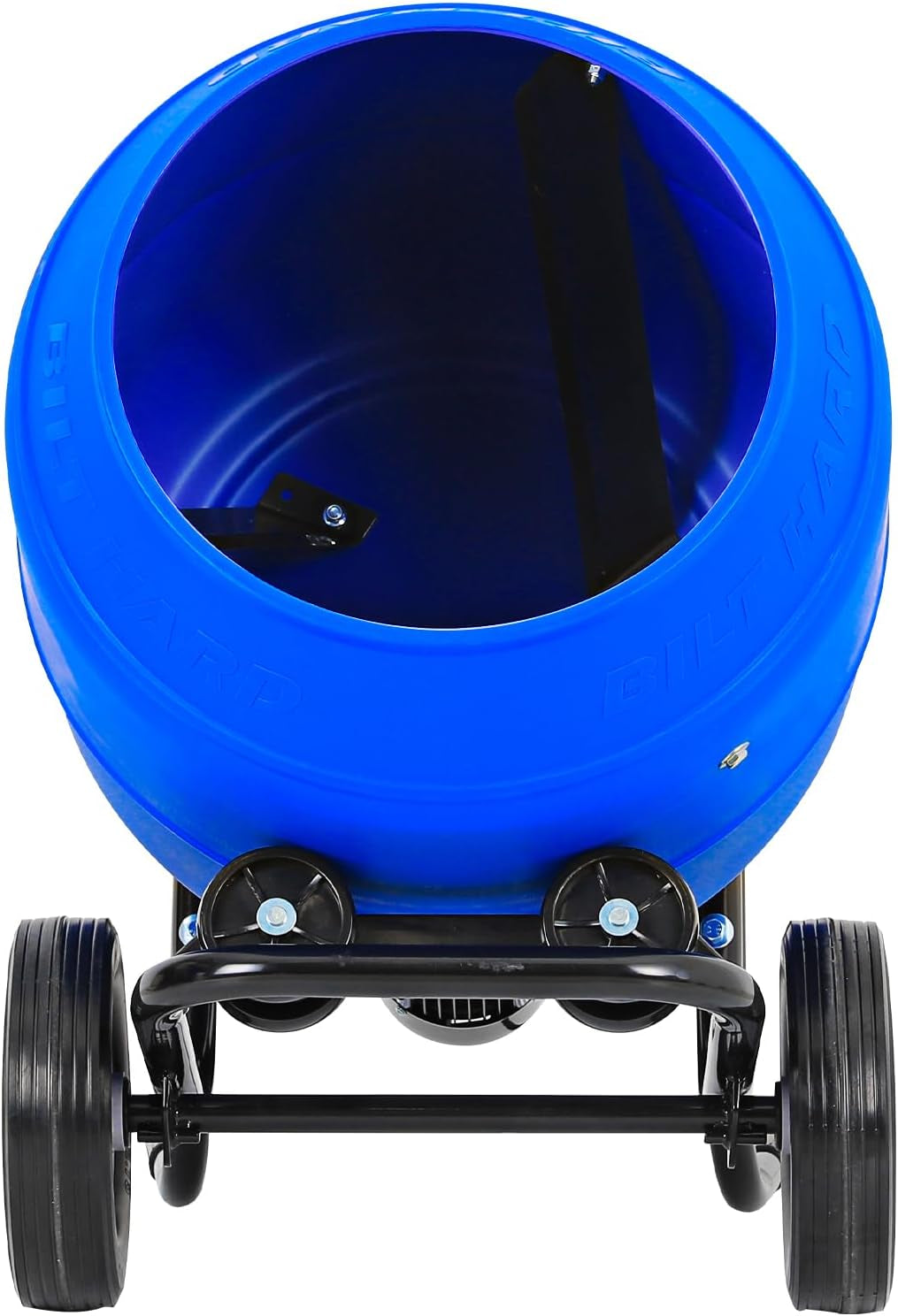 BILT HARD Cement Mixer 4 Cu.Ft. Portable Electric Poly Drum Concrete Mixer, Heavy Duty Power Cement Mixing Machine for Mortar, Stucco and Fodder