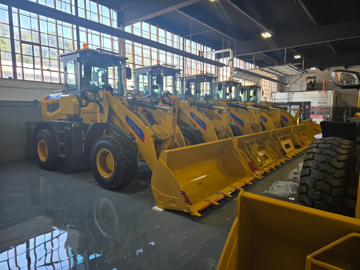 2024 Damstrong 930 Wheel Loader Cummins Bucket Forks