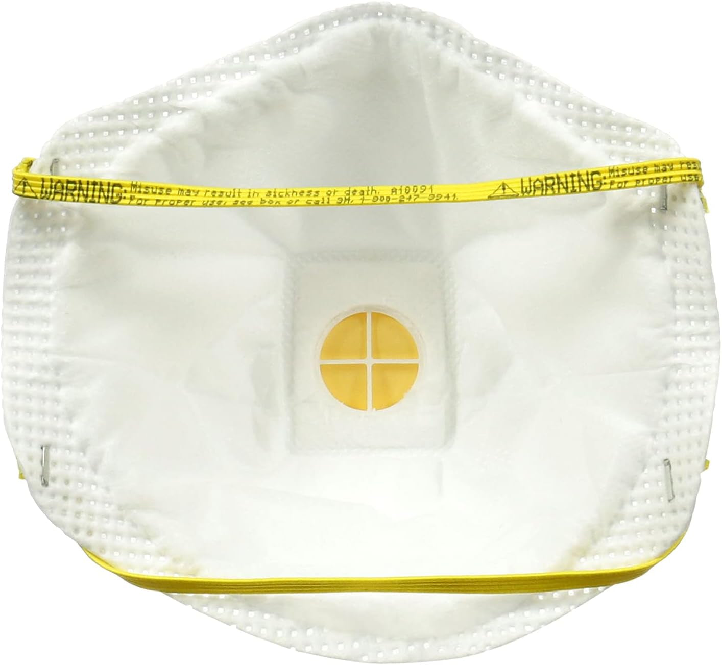 3M N95 Respirator 8511, 10 Pack, NIOSH-APPROVED N95, Features 3M COOL FLOW Exhalation Valve, Relief from Dusts & Certain Particles during Sanding, Pollen, Mold Spores, Dust Particles (8511DB1-A-PS)