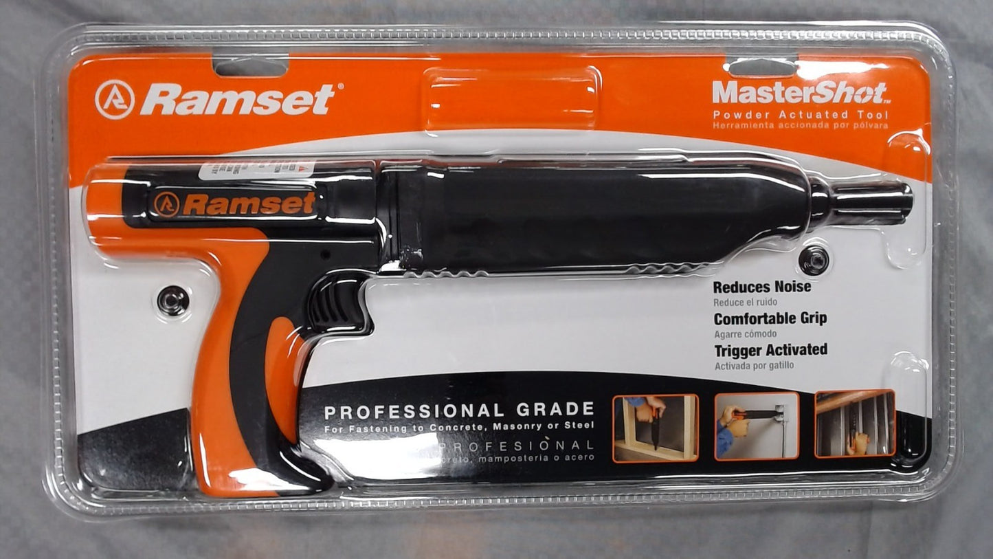Ramset Mastershot Nail Gun 0.22 Caliber Powder Actuated Tool Concrete Nail Gun