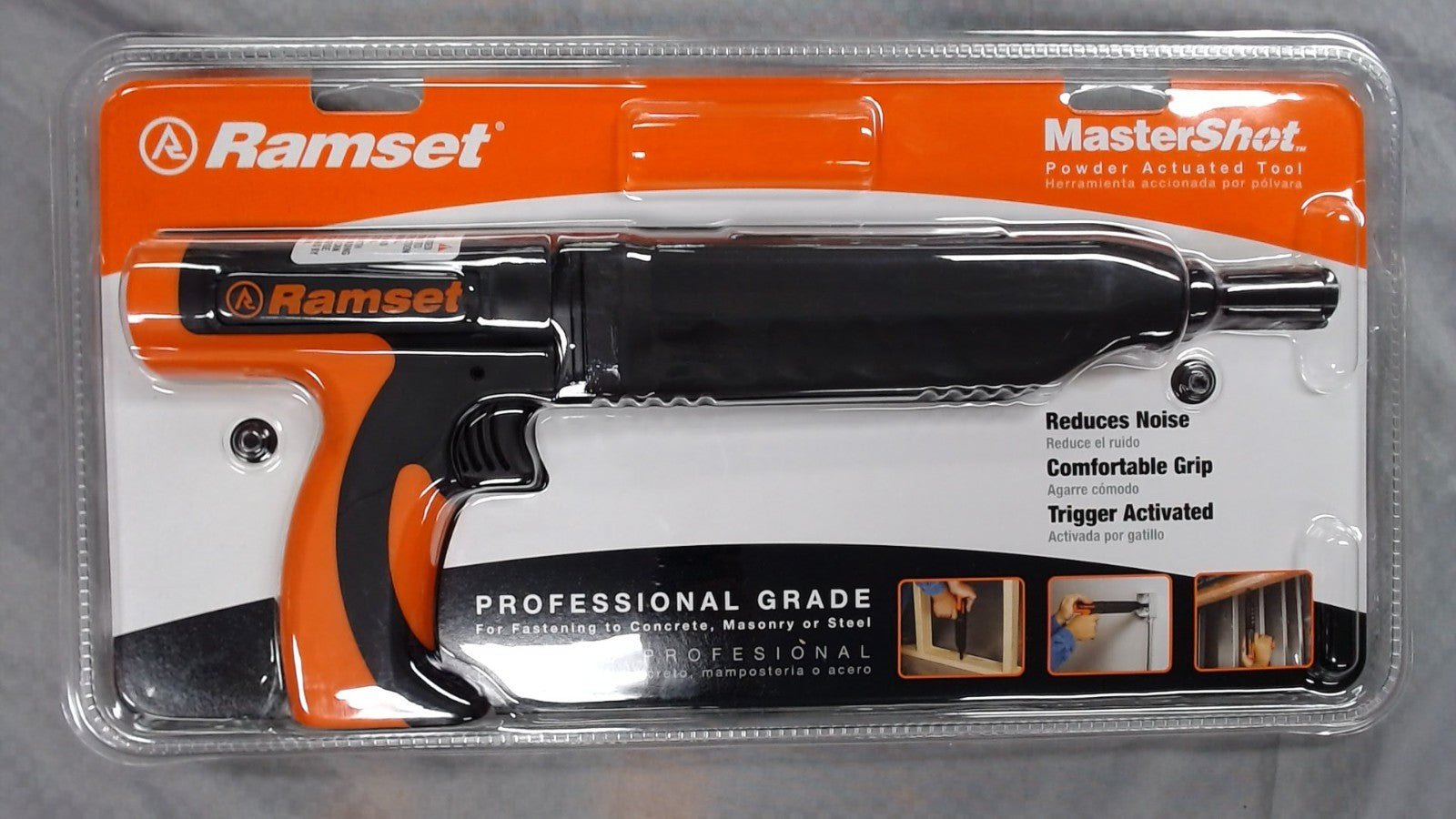 Ramset Mastershot Nail Gun 0.22 Caliber Powder Actuated Tool Concrete Nail Gun