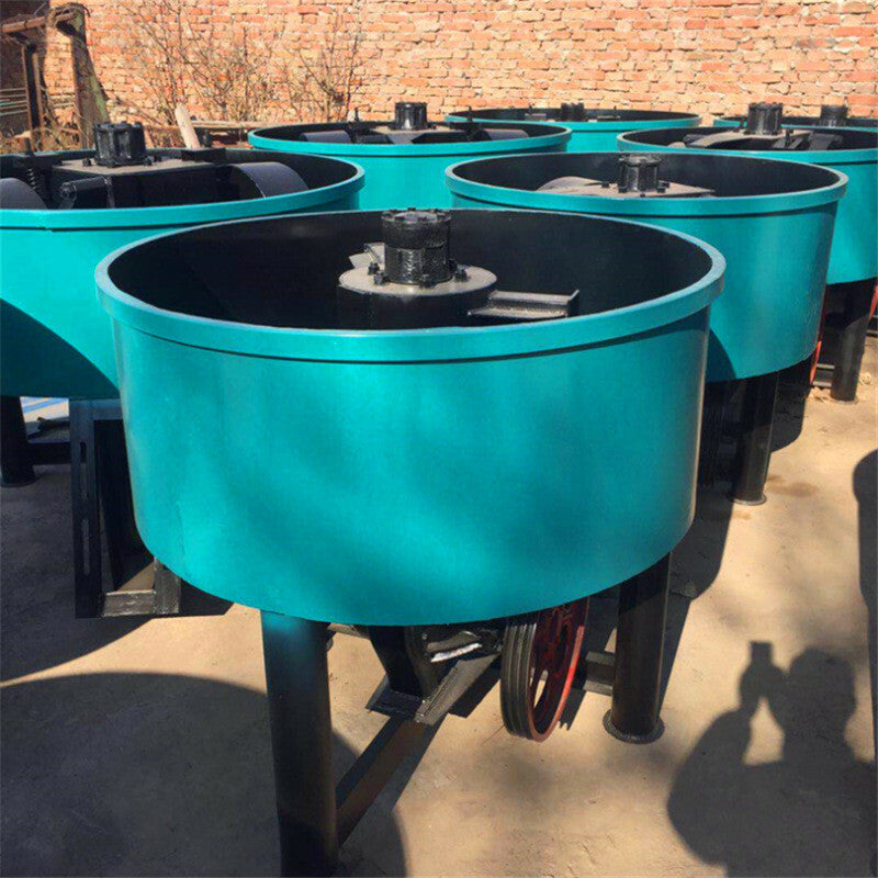 Flat Mixer Large Concrete Mixer Five Cubic Meter Mixing Tank Mortar Negotiable