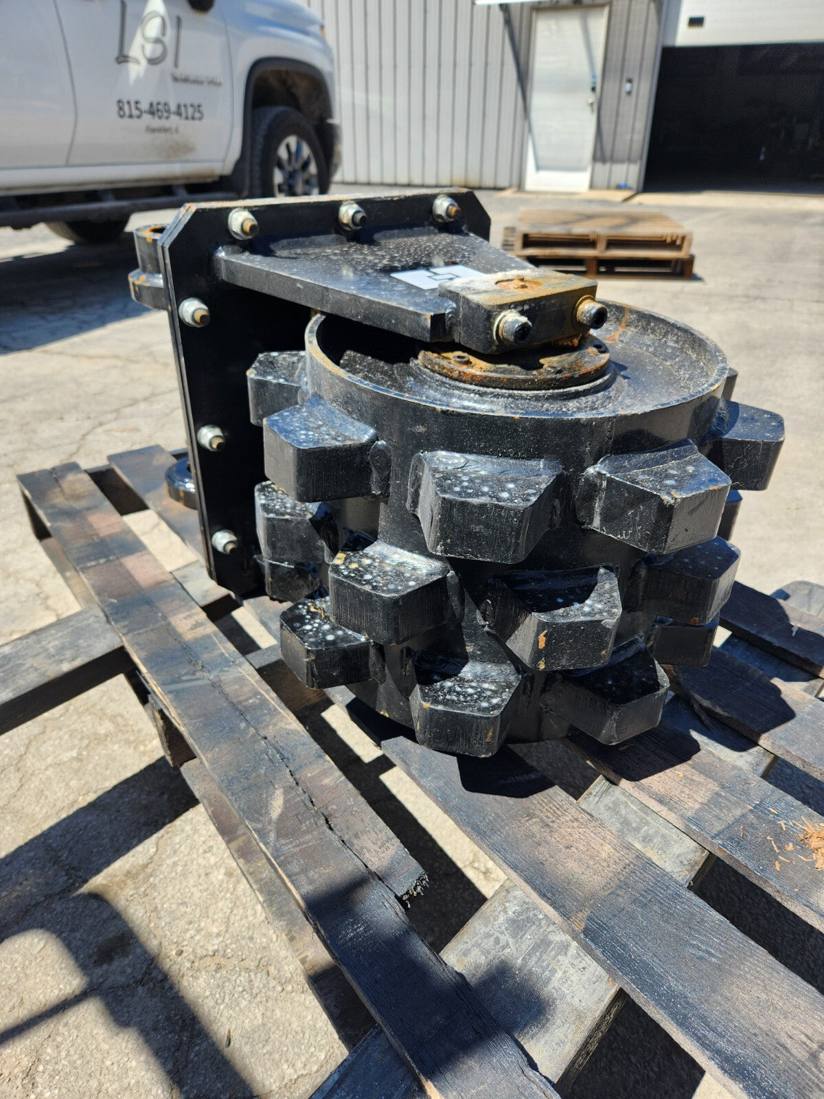 CAT 305 306 Excavator Compactor Wheel Trencher Roller Sheeps Foot 12" 45Mm Pin