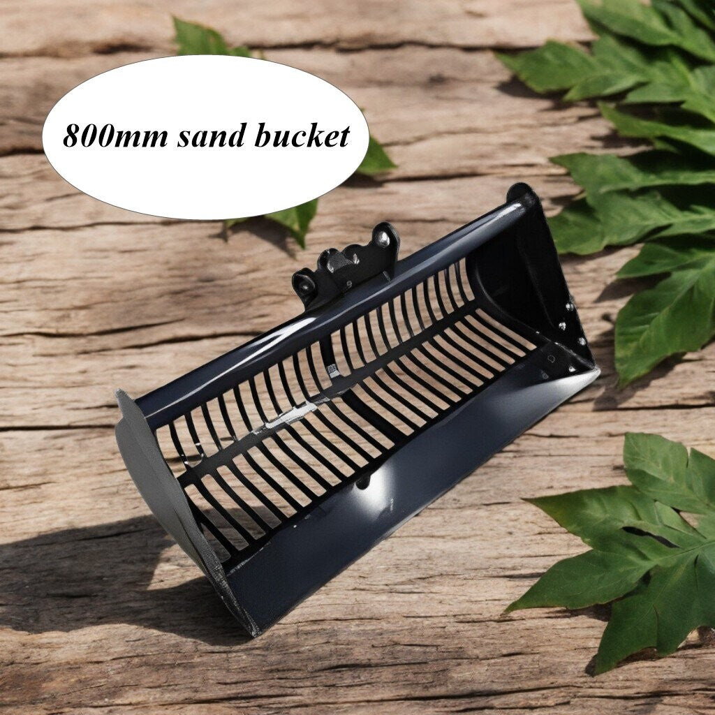 CHEAP 800Mm Width Sand Screening Sieve Bucket Attachment for Mini Excavator