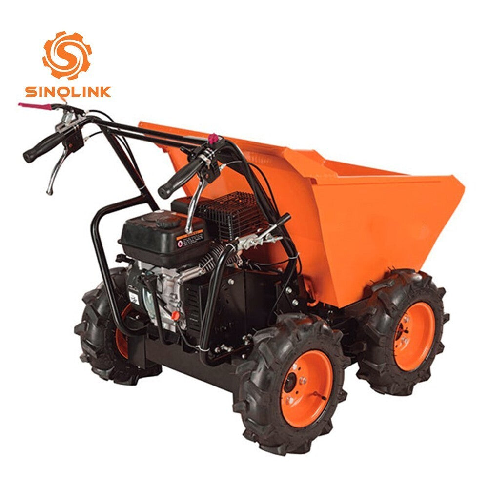 Mini Wheel Dumper WD300D Sinolink 6.5HP 660Lbs Loading Capacity