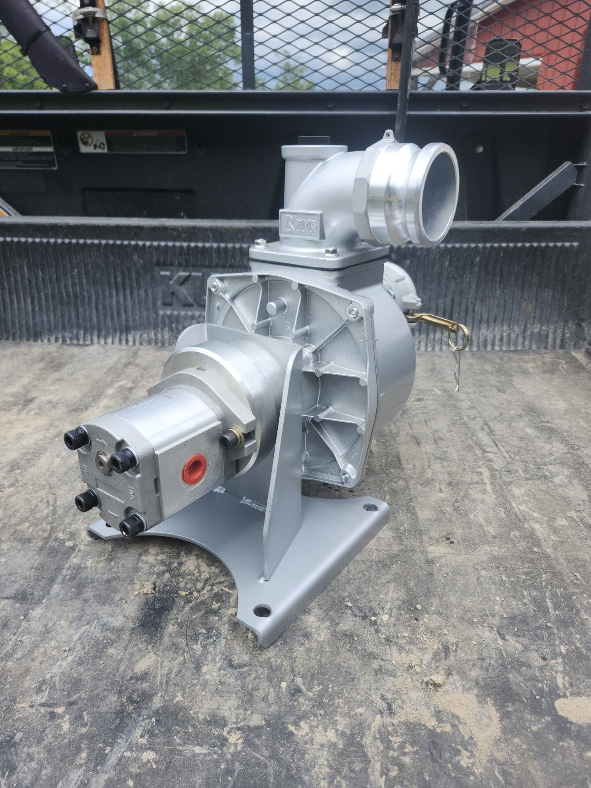 Water Pump Hydraulic 3 Inch, for Water Truck Skid Steer Tractor