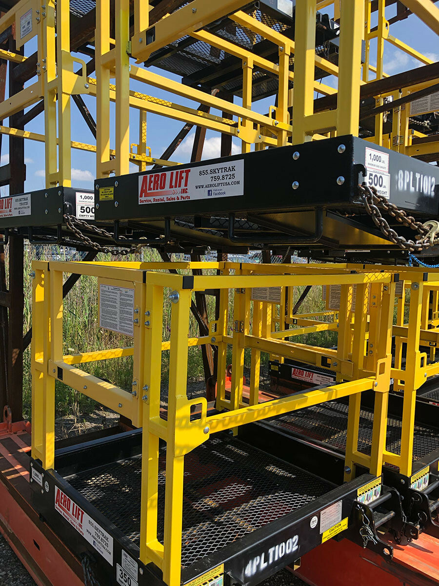 JLG Telehandler Work Platform Forklift Man Basket (4' X 8') Skytrak