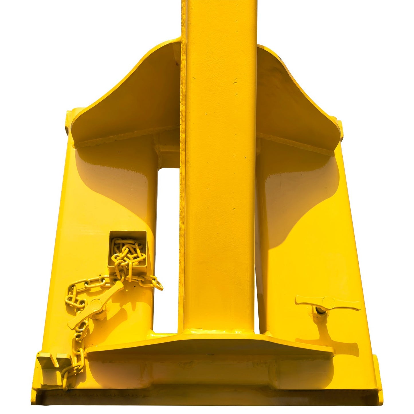 4T Adjustable Hoist Forklift Jib Boom Crane 8800Lbs Mobile Forklift Crane Equip