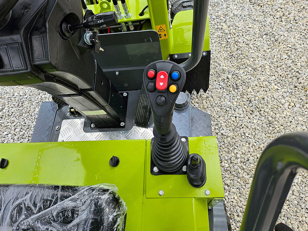2025 Greenforce Machines EV880L Electric Wheel Loader Bobcat Skid Steer 880Lbs