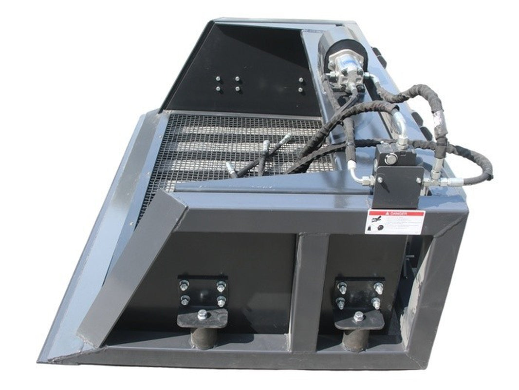 Vibrating Dirt Screen Sifter Bucket Hydraulic Attachment for Skid Steer Loaders