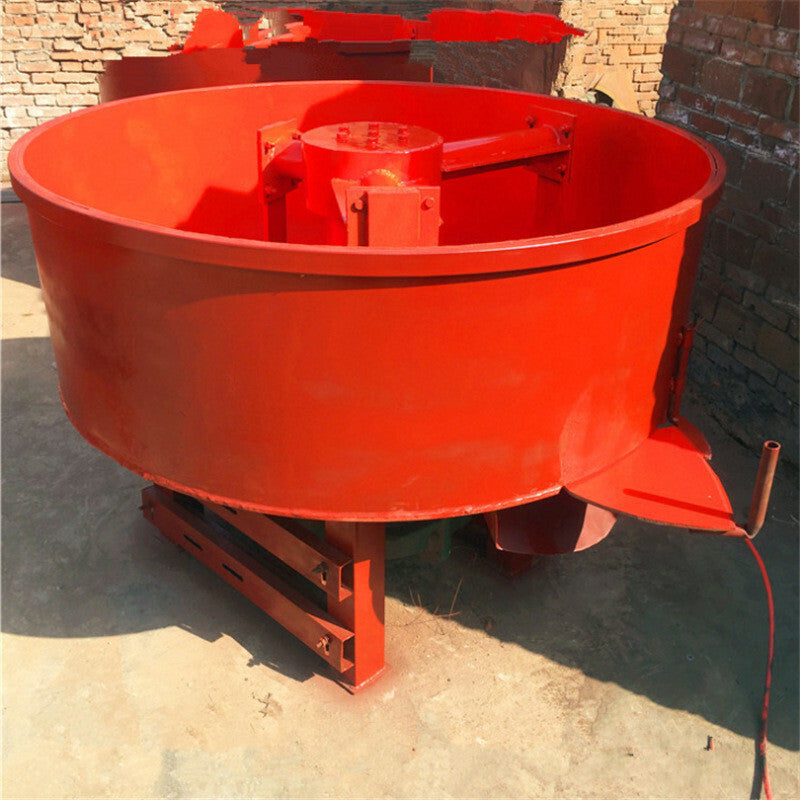 Flat Mixer Large Concrete Mixer Five Cubic Meter Mixing Tank Mortar Negotiable